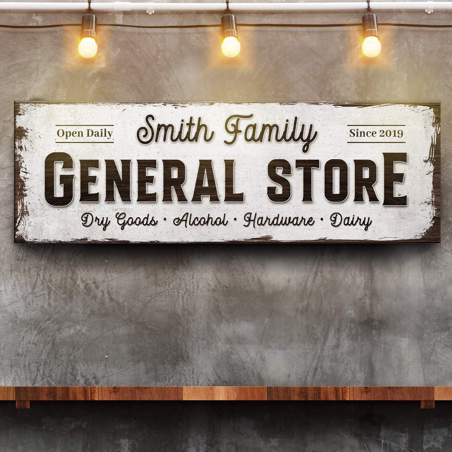 Family General Store Sign - Tailored Canvases - Flyclothing LLC