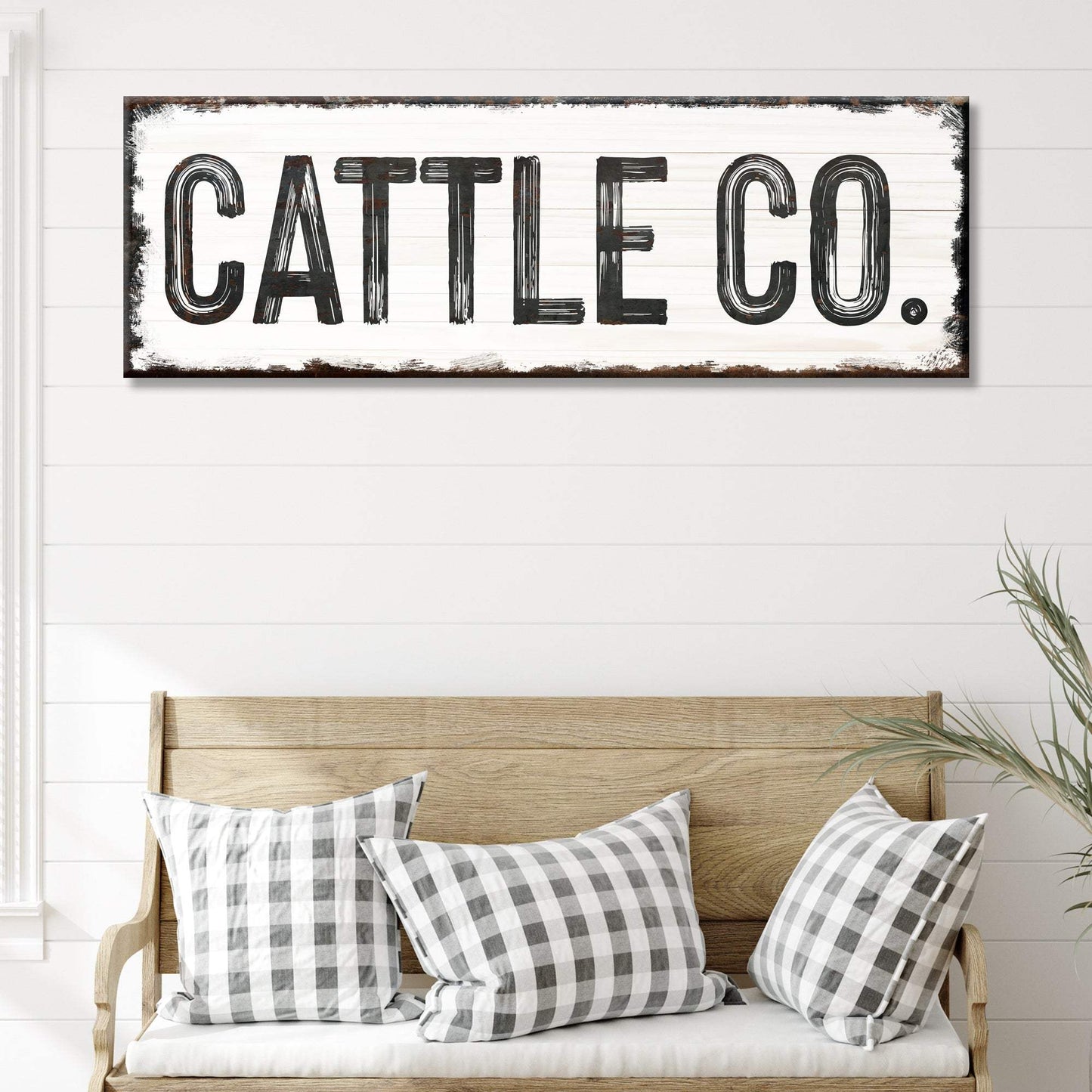 Cattle Co Sign - Tailored Canvases - Flyclothing LLC