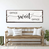 Office Sweet Office Sign - Tailored Canvases - Flyclothing LLC