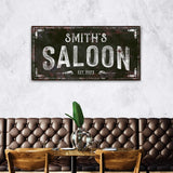 Family Saloon Vintage Sign - Tailored Canvases - Flyclothing LLC
