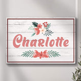 Flower Kids Room Sign - Tailored Canvases - Flyclothing LLC