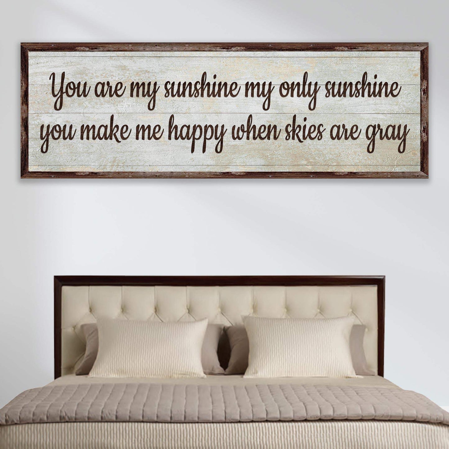 You Are My Sunshine Sign III - Tailored Canvases - Flyclothing LLC