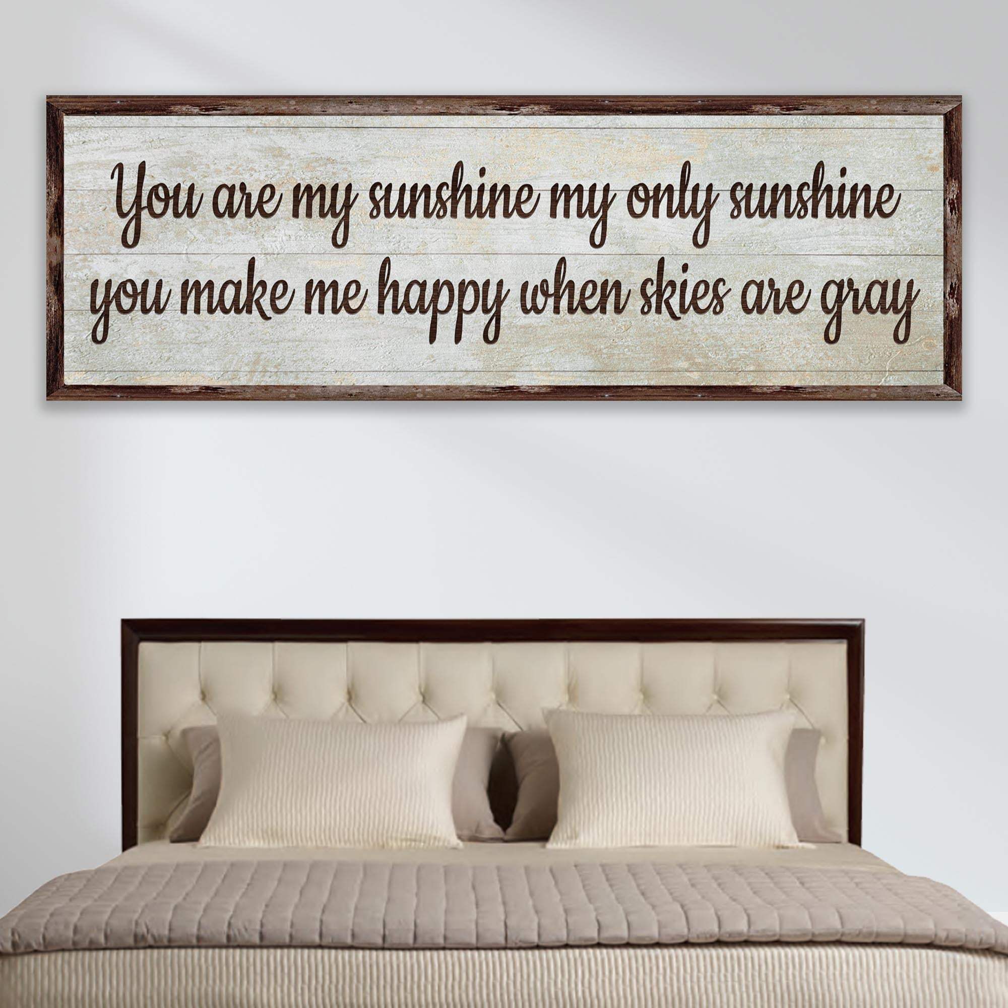 You Are My Sunshine Sign III - Tailored Canvases - Flyclothing LLC