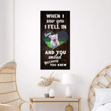 Pet Adoration Sign - Tailored Canvases - Flyclothing LLC