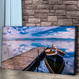 Boat Seascape Canvas Wall Art - Tailored Canvases - Flyclothing LLC