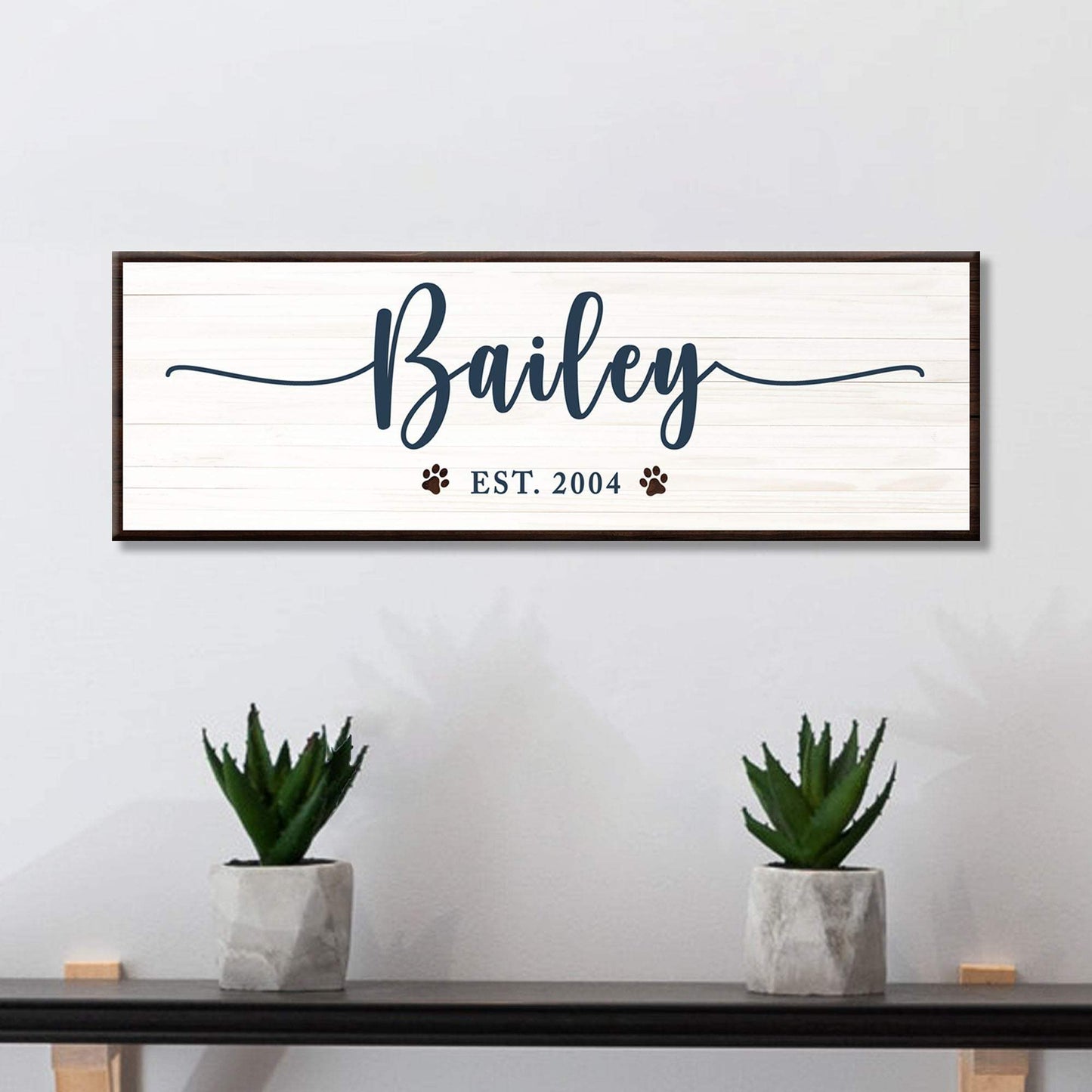 Pet Name Sign II - Tailored Canvases - Flyclothing LLC