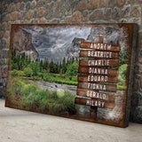 Lake Family Name Sign - Tailored Canvases - Flyclothing LLC