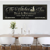 The Witches Inn Sign - Tailored Canvases - Flyclothing LLC