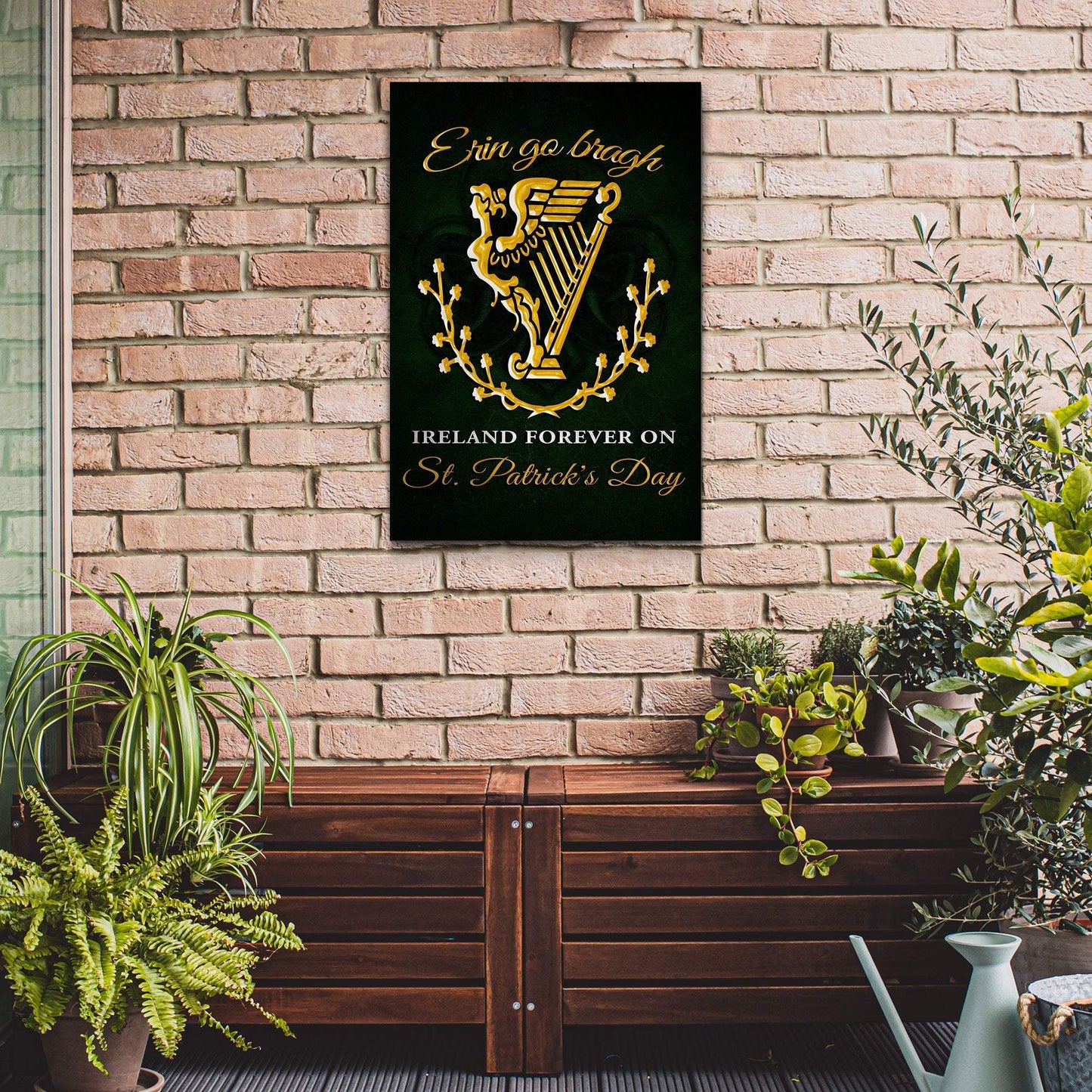 Ireland Forever On St. Patrick's Day Sign - Tailored Canvases - Flyclothing LLC