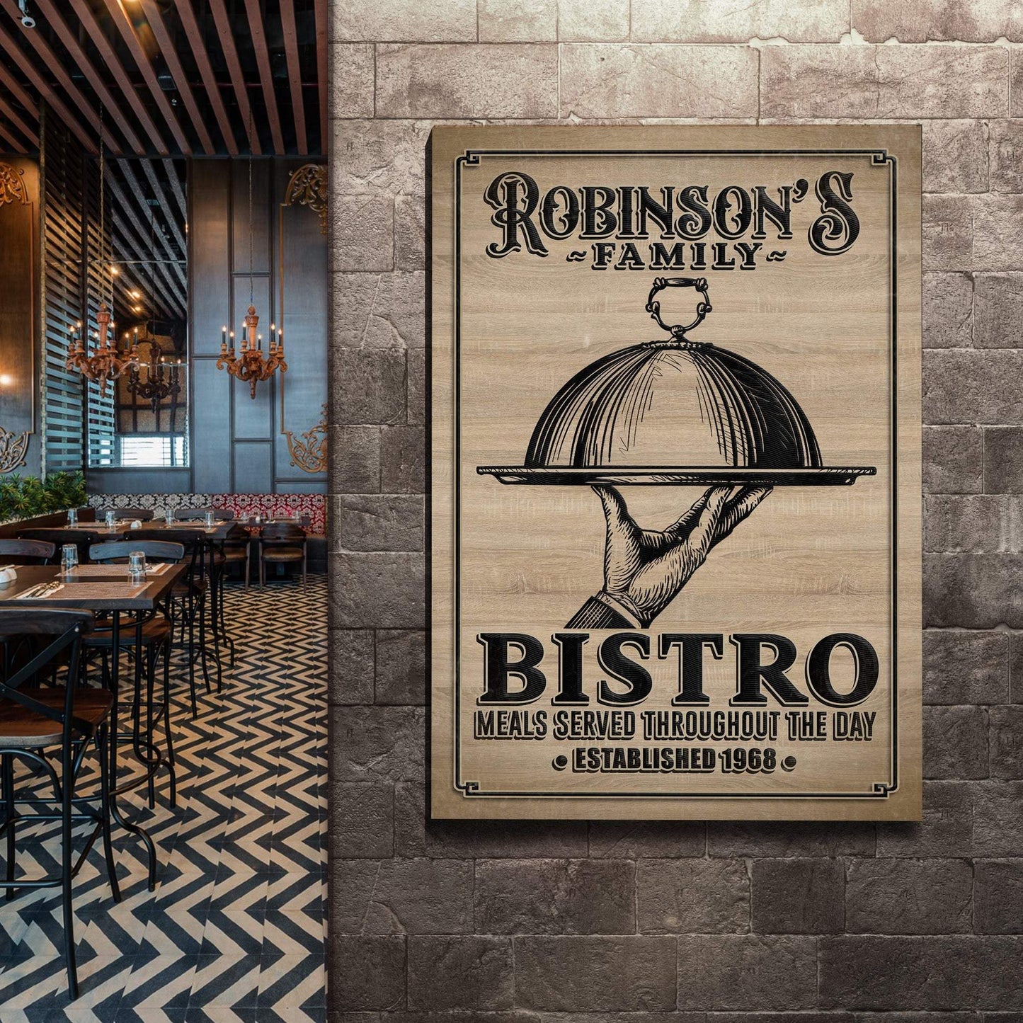 Family Bistro Sign III - Tailored Canvases - Flyclothing LLC