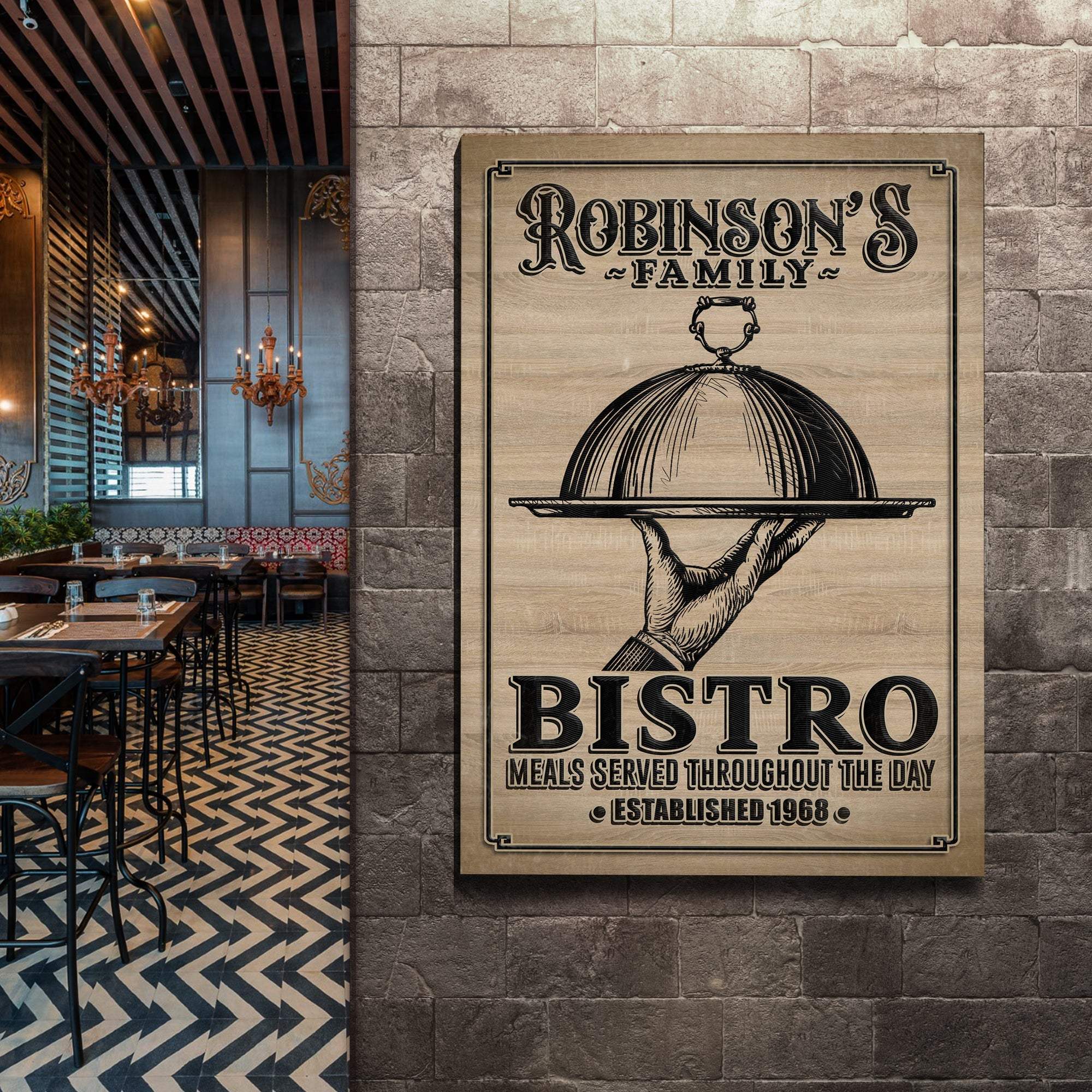 Family Bistro Sign III - Tailored Canvases - Flyclothing LLC