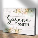 Floral Girls Room Sign - Tailored Canvases - Flyclothing LLC