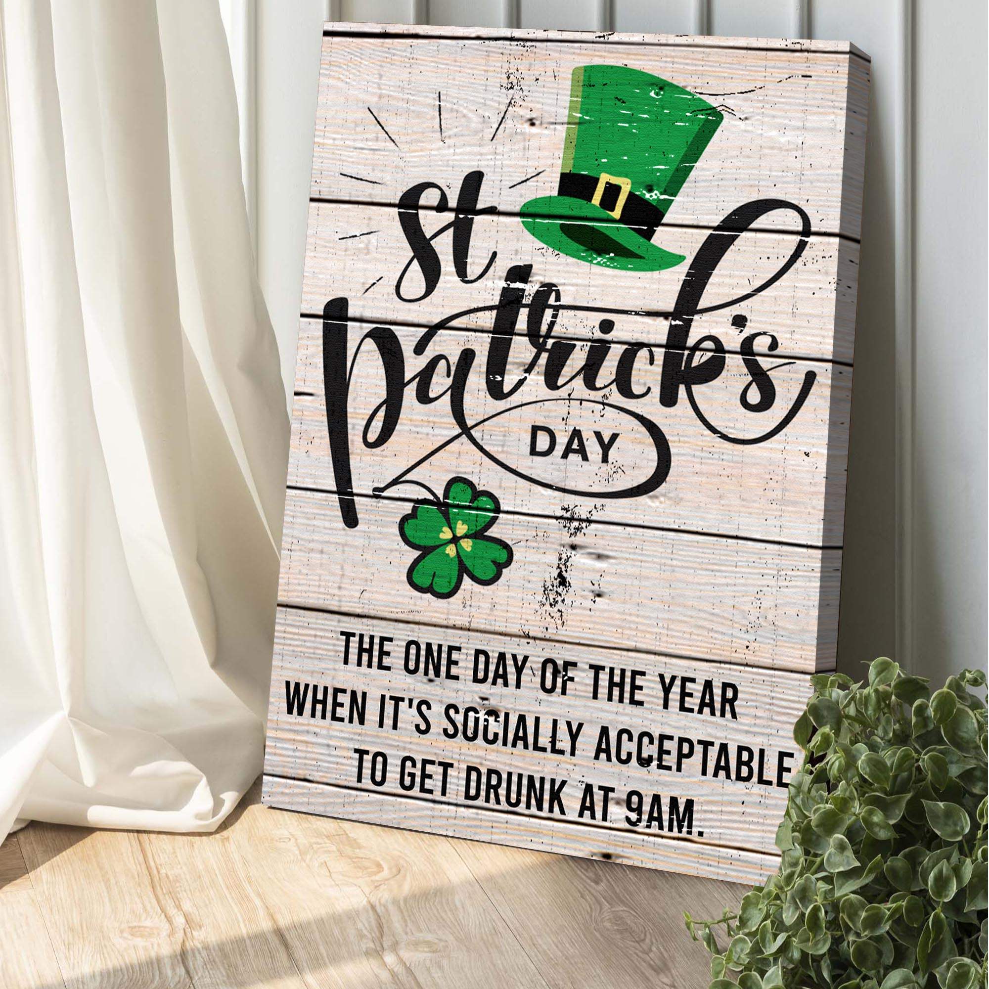 St. Patrick's Day Sign IV - Tailored Canvases - Flyclothing LLC