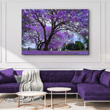 Jacaranda Trees Canvas Wall Art - Tailored Canvases - Flyclothing LLC