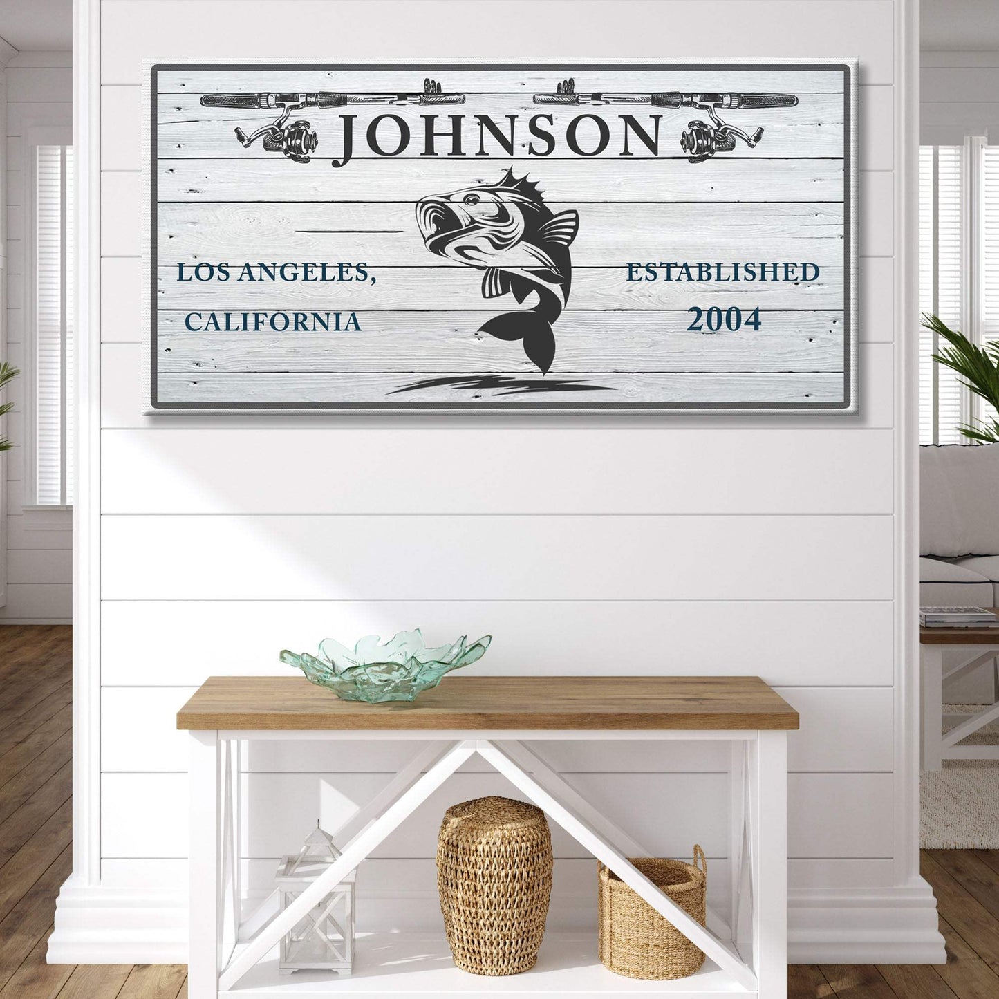 Catching Fish Sign - Tailored Canvases - Flyclothing LLC