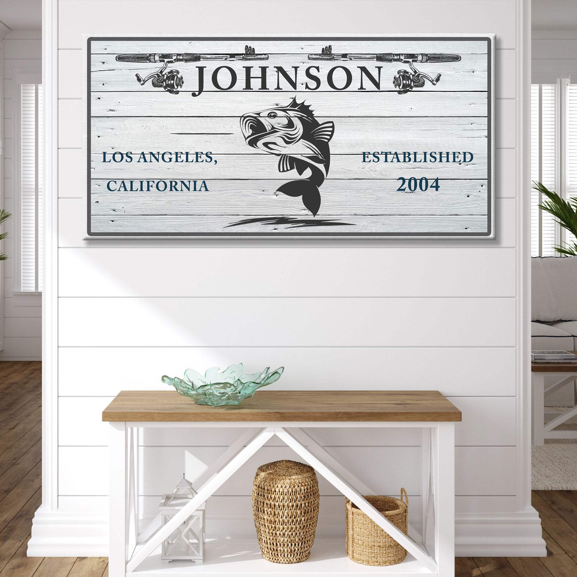Catching Fish Sign - Tailored Canvases - Flyclothing LLC