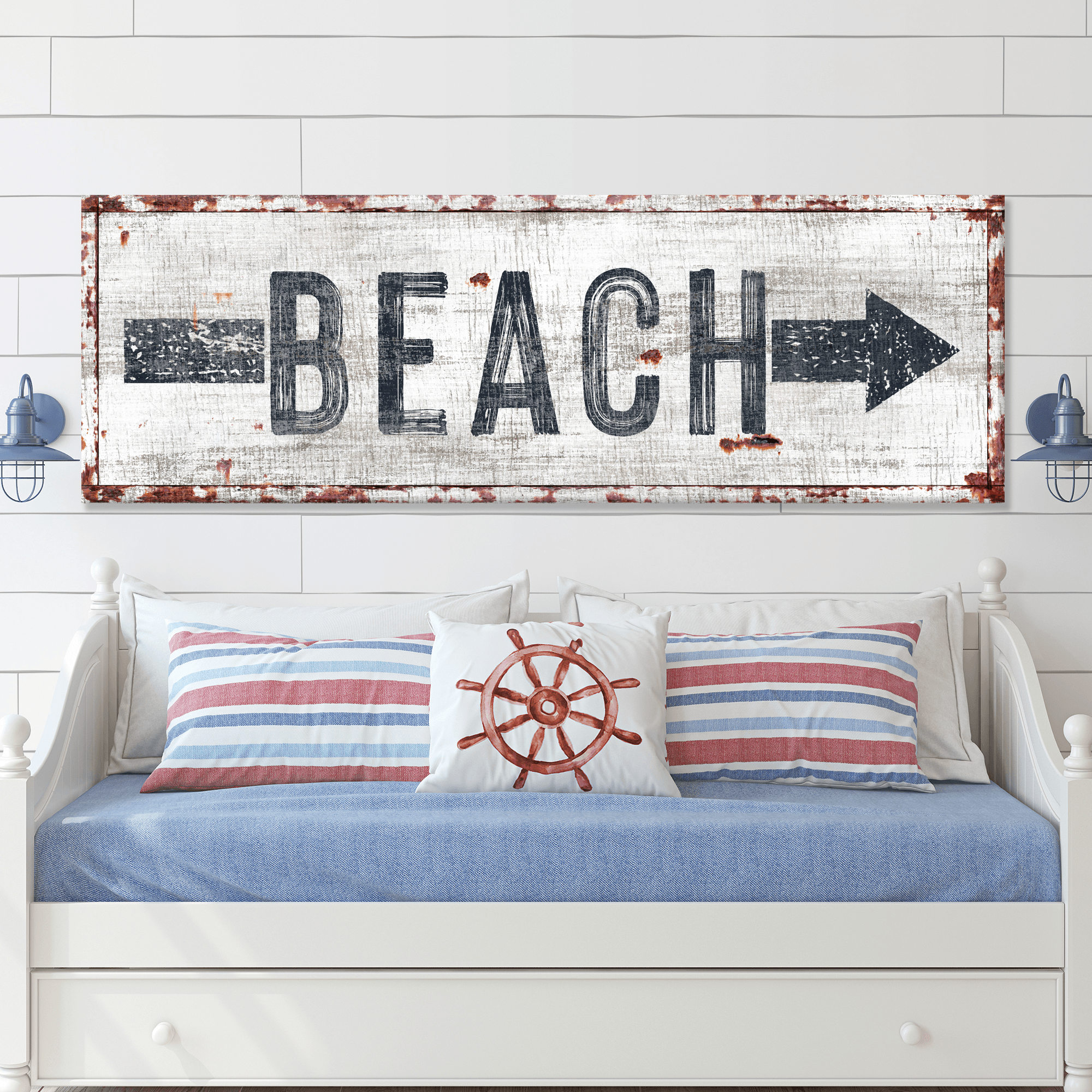 Beach Arrow Sign - Tailored Canvases - Flyclothing LLC