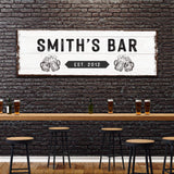 Family Bar Sign - Tailored Canvases - Flyclothing LLC