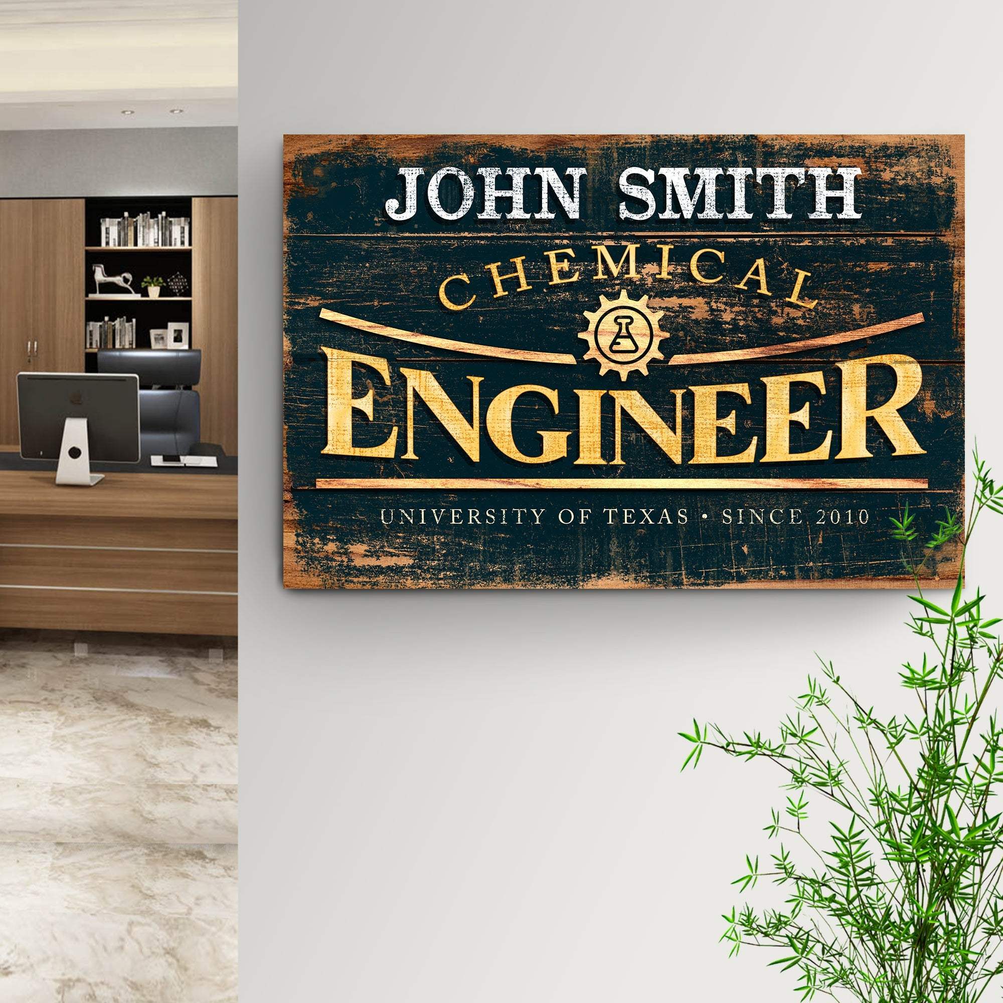 Chemical Engineer Sign - Tailored Canvases - Flyclothing LLC