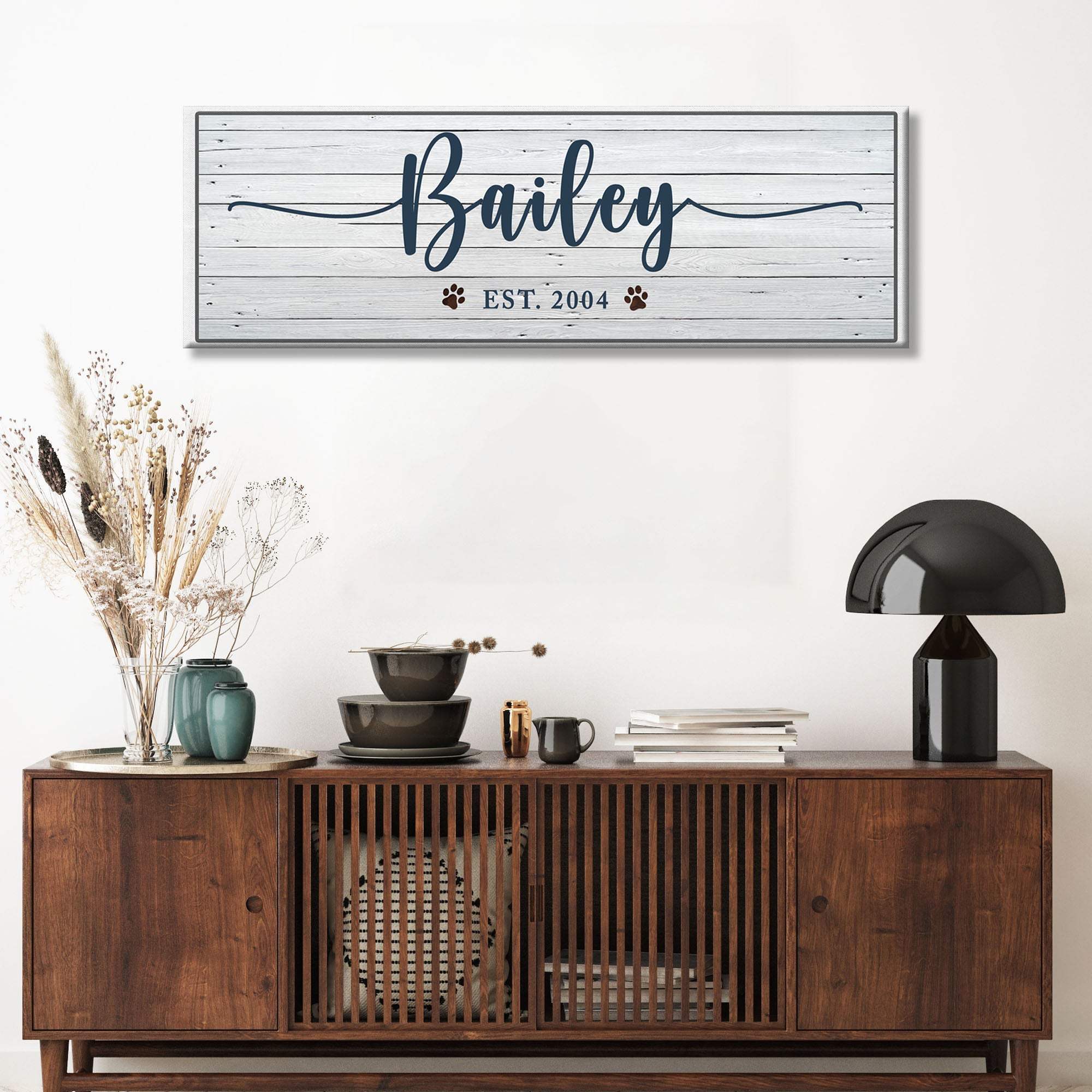 Pet Name Sign II - Tailored Canvases - Flyclothing LLC