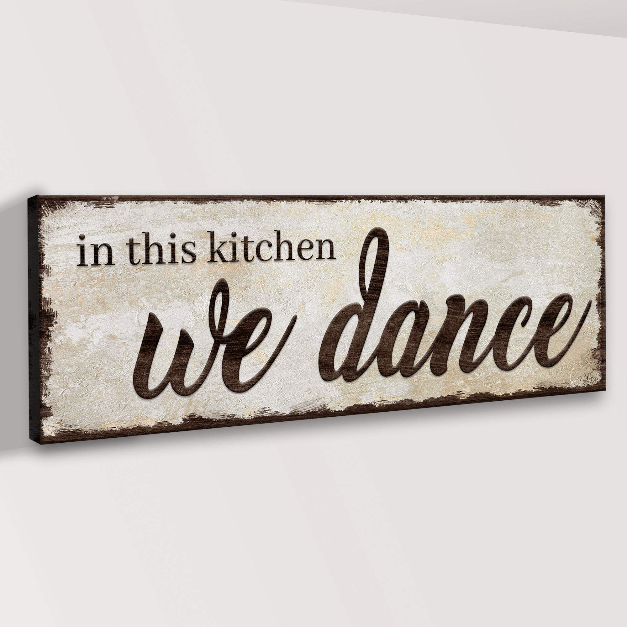 In This Kitchen We Dance Sign - Tailored Canvases - Flyclothing LLC