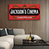 Family Cinema Sign III - Tailored Canvases - Flyclothing LLC