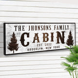 Family Cabin Sign II - Tailored Canvases - Flyclothing LLC