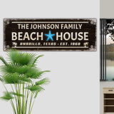 Family Beach House Sign III - Tailored Canvases - Flyclothing LLC