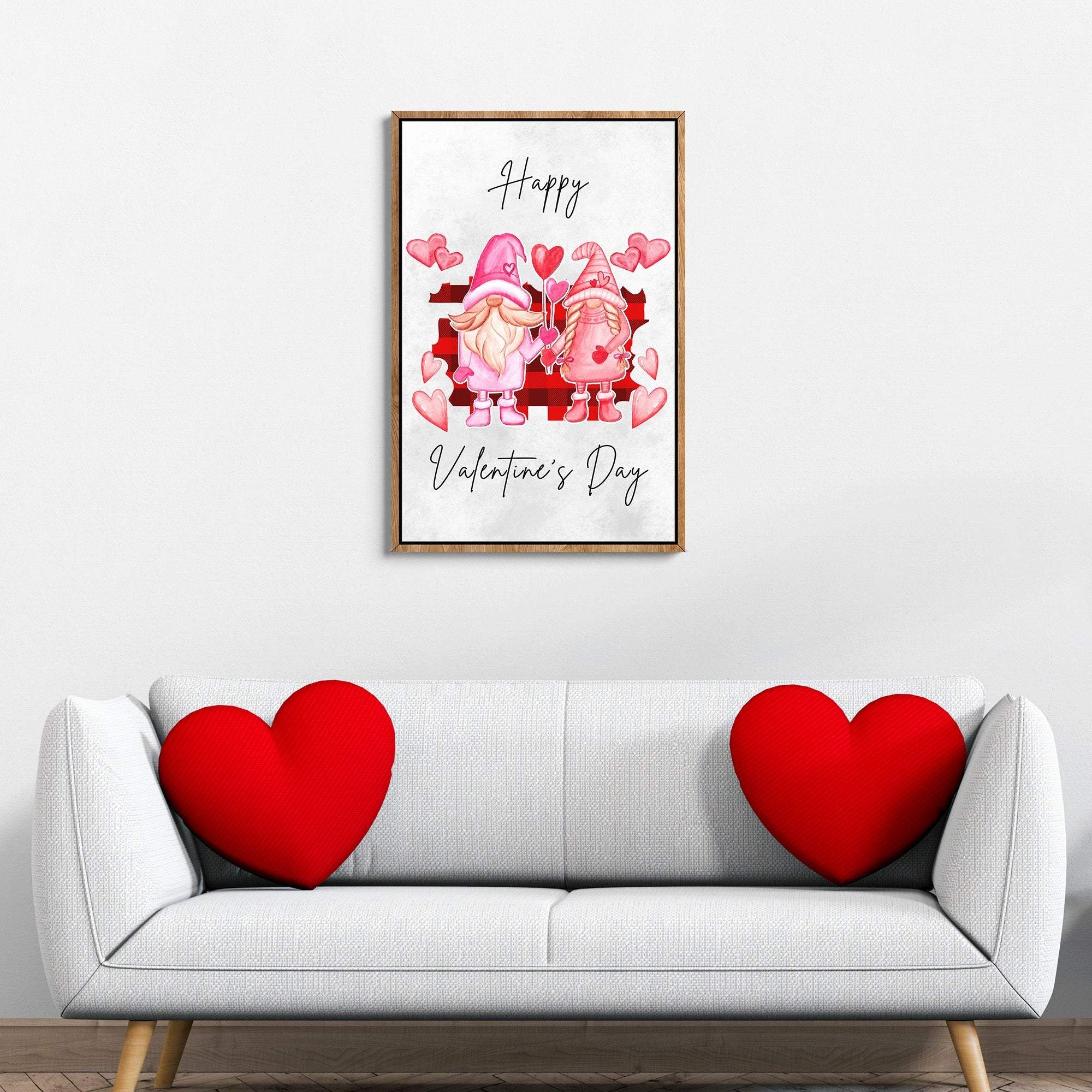 Valentine's Gnomes Sign - Tailored Canvases - Flyclothing LLC