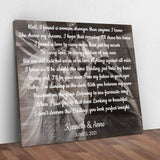 Wedding Song Sign - Tailored Canvases - Flyclothing LLC