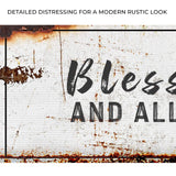 BLESS THIS HOME - CHRISTIAN WALL DECOR - Tailored Canvases - Flyclothing LLC