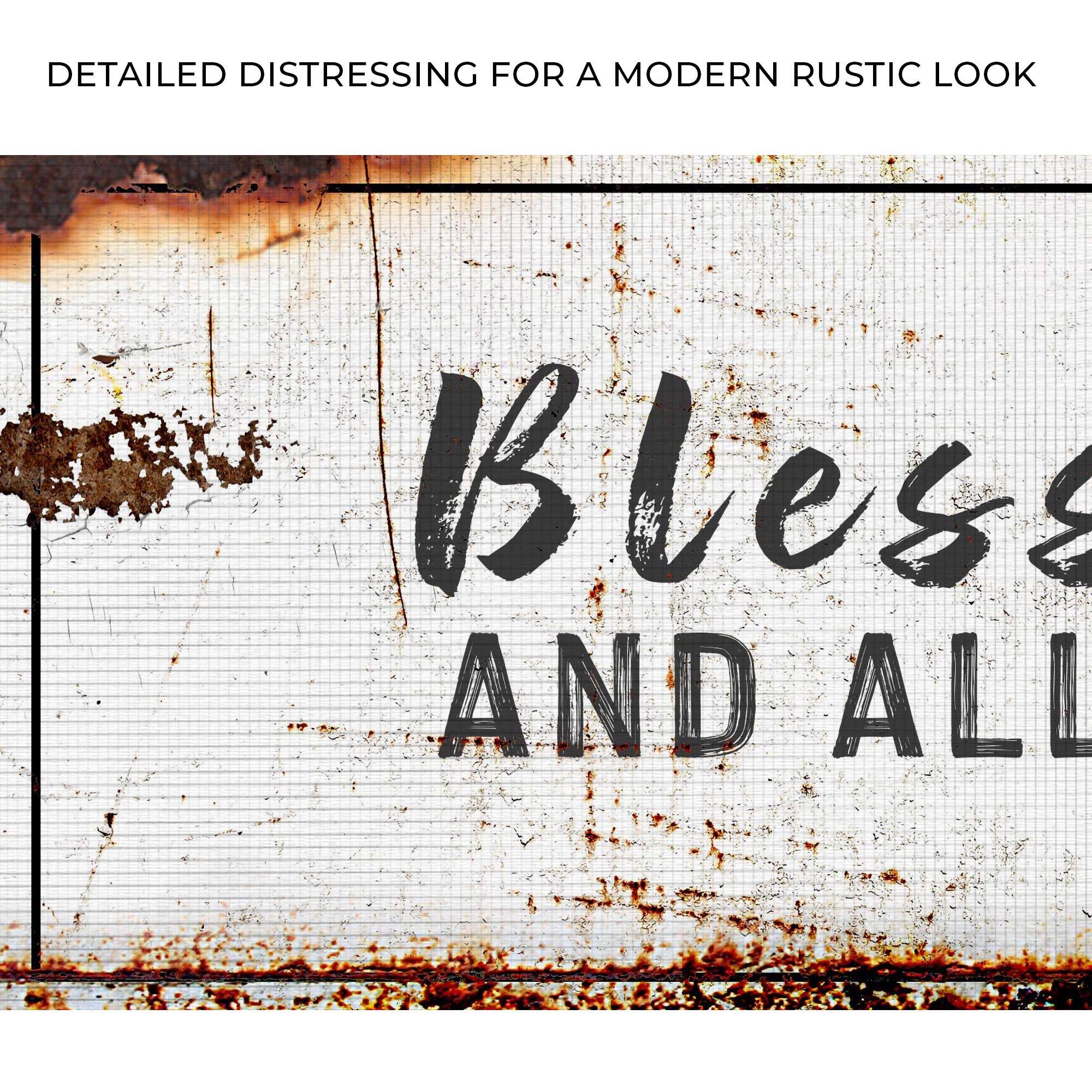 BLESS THIS HOME - CHRISTIAN WALL DECOR - Tailored Canvases - Flyclothing LLC