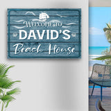 Beach House Welcome Sign - Tailored Canvases - Flyclothing LLC