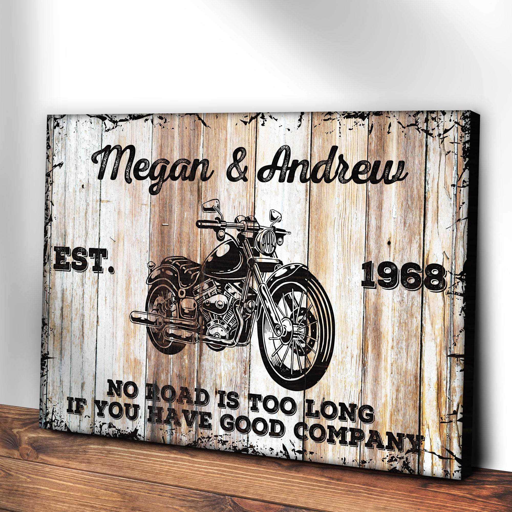 Motorcycle Wood Sign - Tailored Canvases - Flyclothing LLC