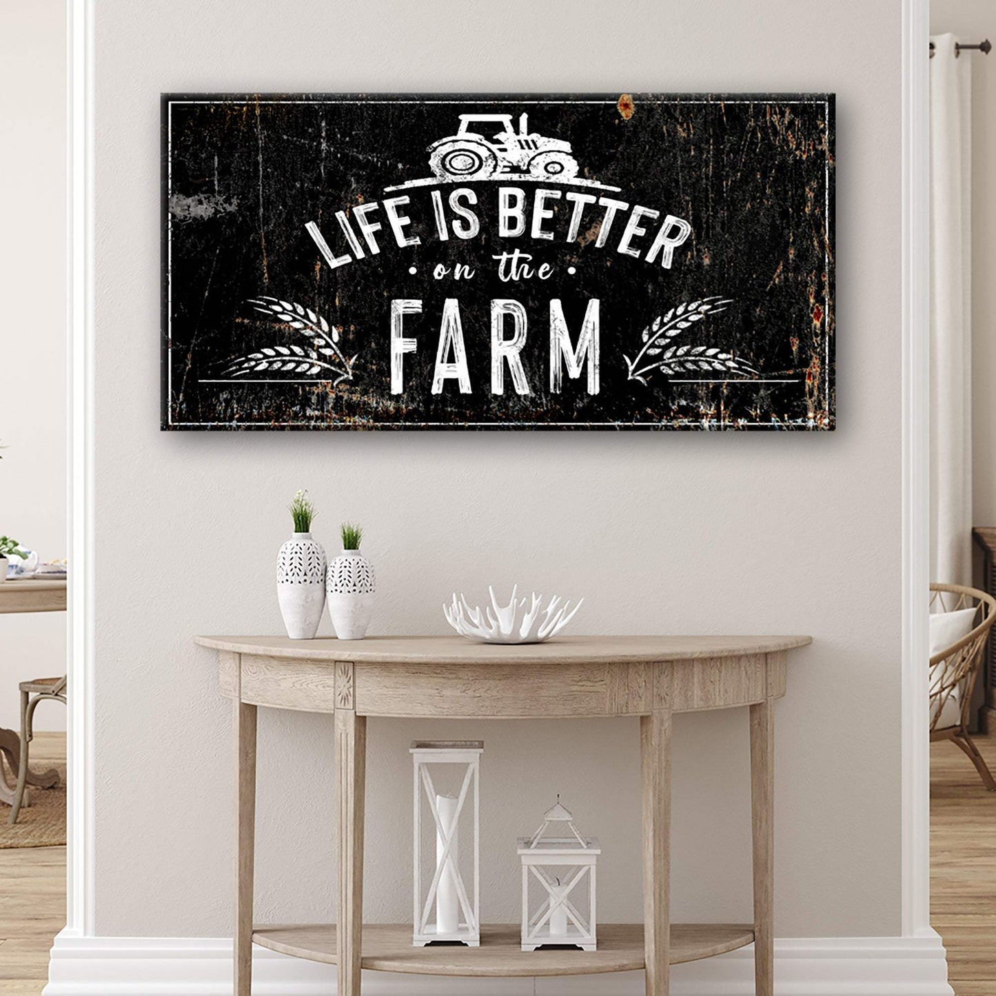 Life Is Better On The Farm Sign II - Tailored Canvases - Flyclothing LLC