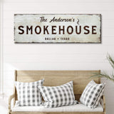 Family Smokehouse Sign - Tailored Canvases - Flyclothing LLC