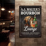 Bourbon Lounge Sign - Tailored Canvases - Flyclothing LLC