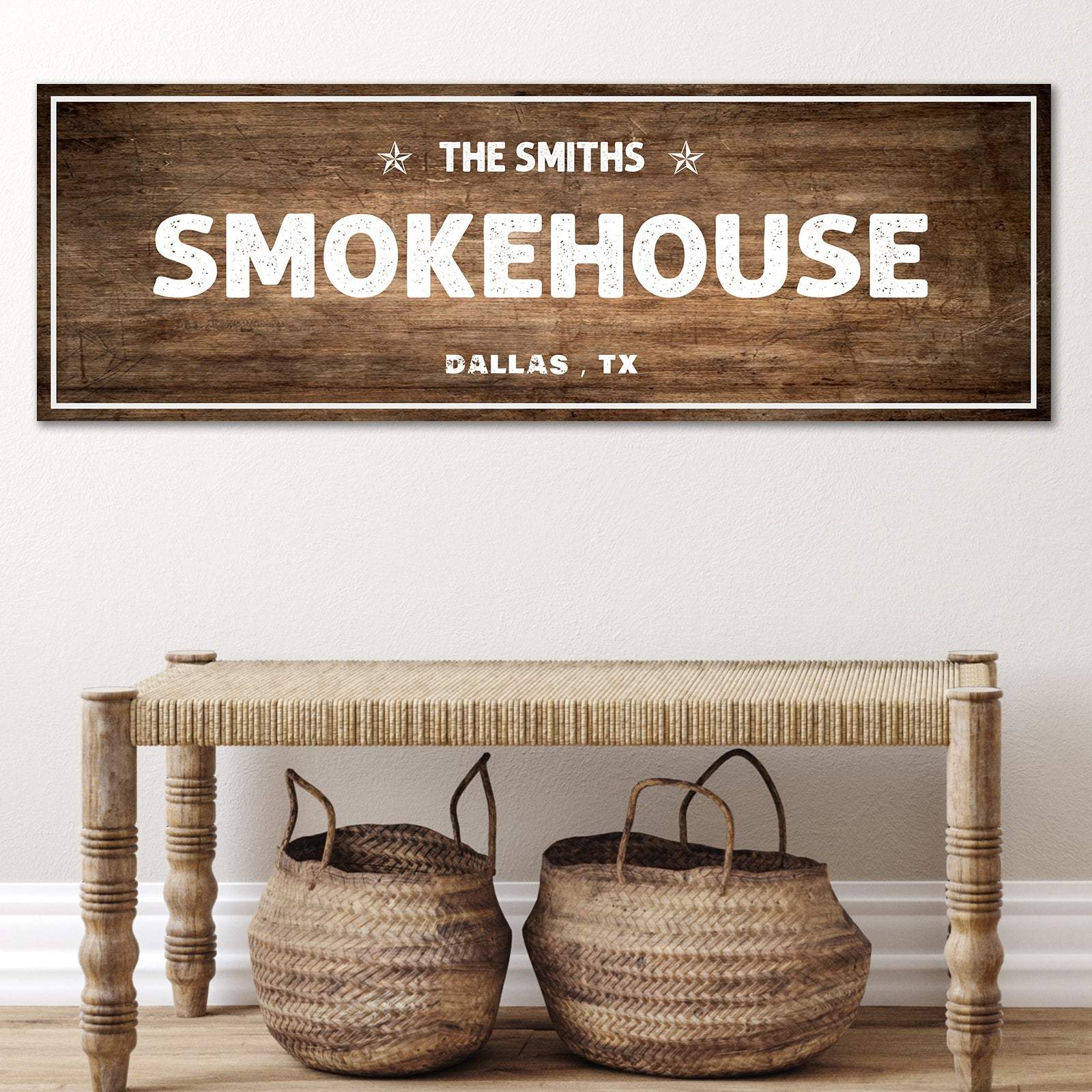 Smokehouse Sign - Tailored Canvases - Flyclothing LLC