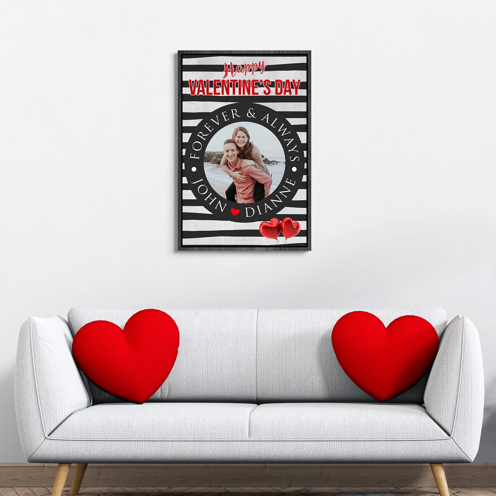 Forever And Always Modern Sign - Tailored Canvases - Flyclothing LLC