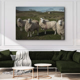 Flock Of Sheep Canvas Wall Art - Tailored Canvases - Flyclothing LLC
