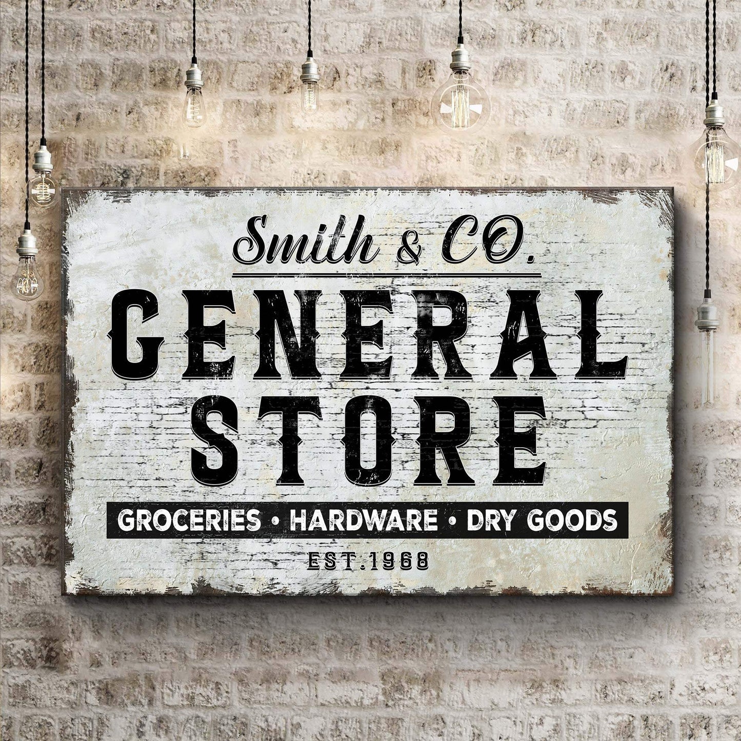 General Store Sign - Tailored Canvases - Flyclothing LLC