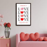 Valentine's Day Sign VIII - Tailored Canvases - Flyclothing LLC