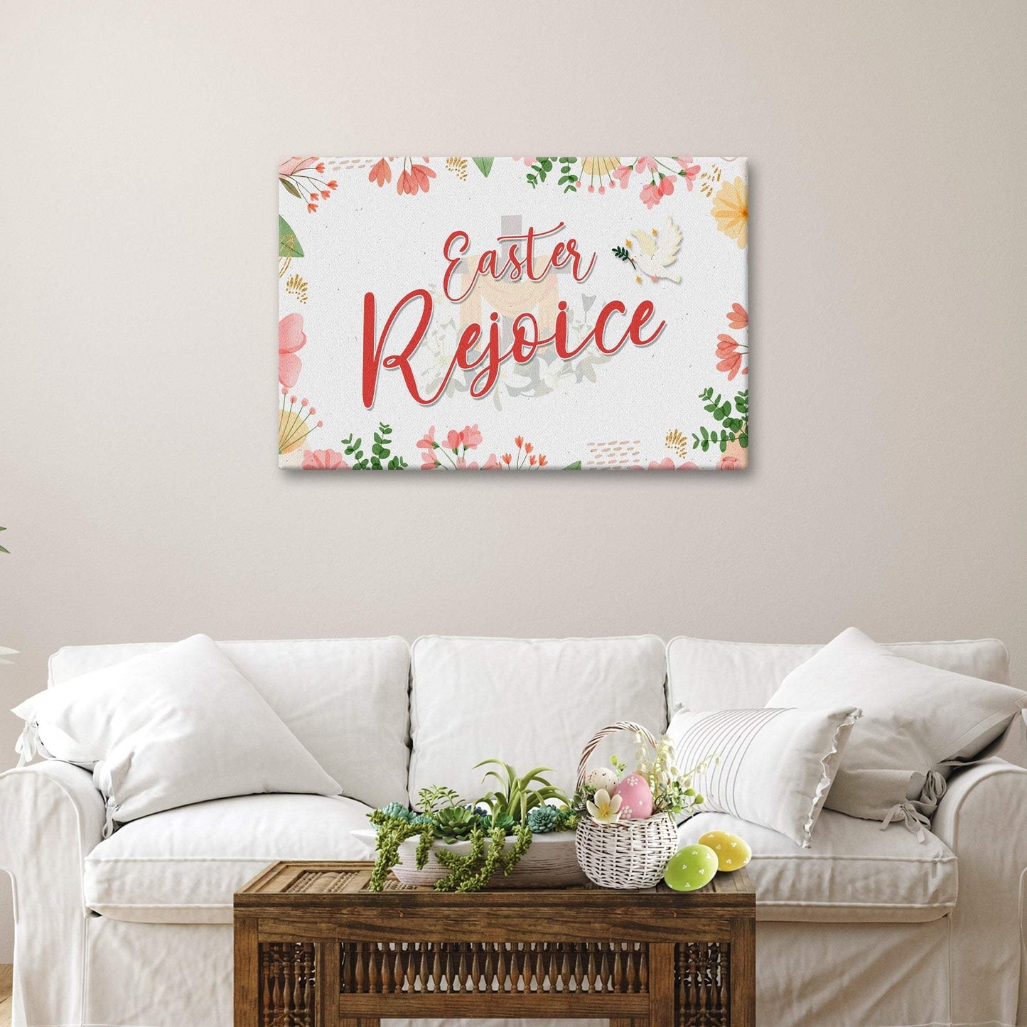 Easter Rejoice Sign - Tailored Canvases - Flyclothing LLC