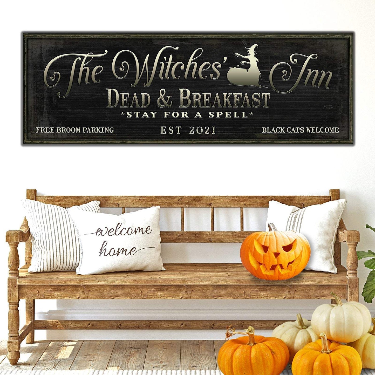 The Witches Inn Sign - Tailored Canvases - Flyclothing LLC
