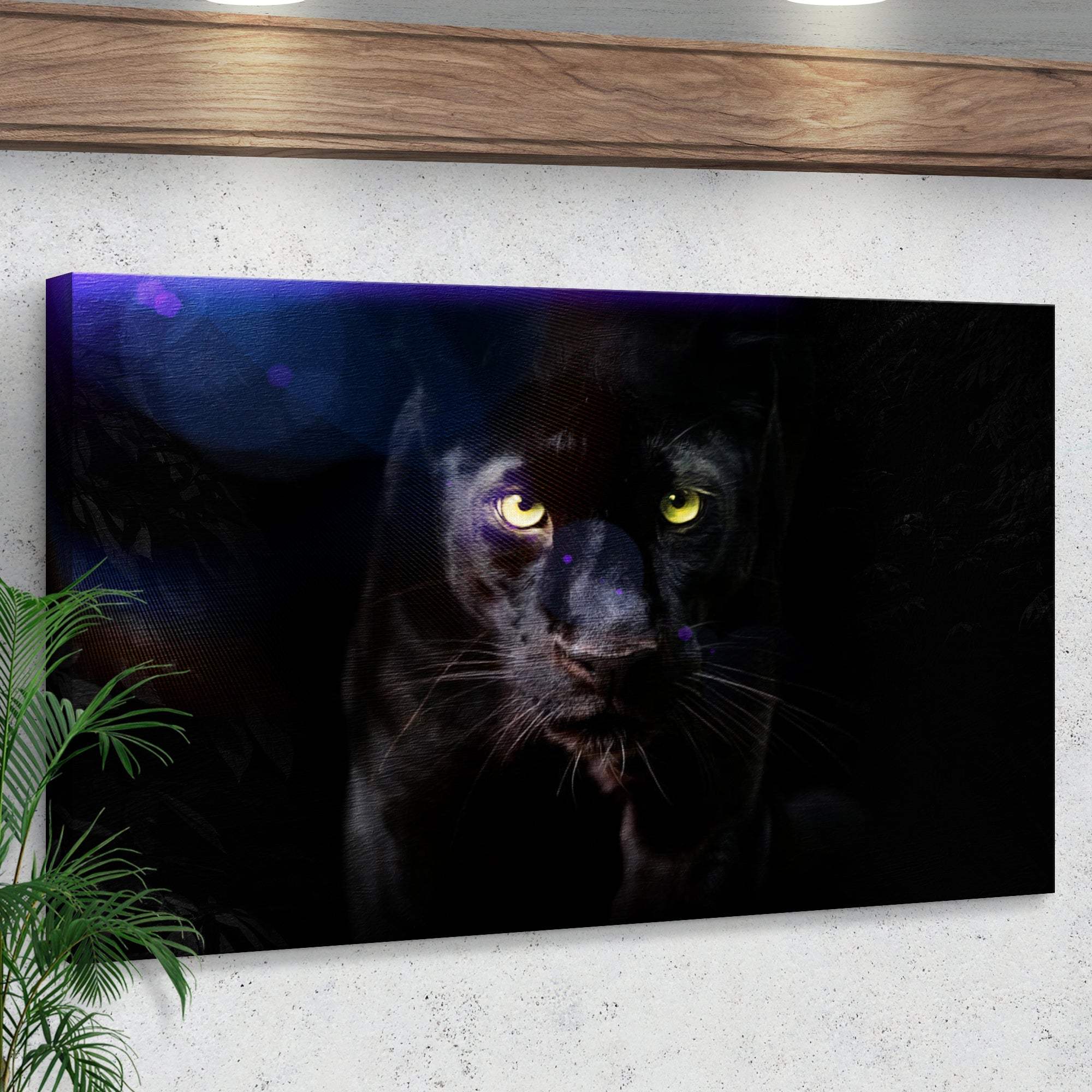 Rare Black Panther Canvas Wall Art - Tailored Canvases - Flyclothing LLC