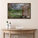 Lake Family Name Sign - Tailored Canvases - Flyclothing LLC