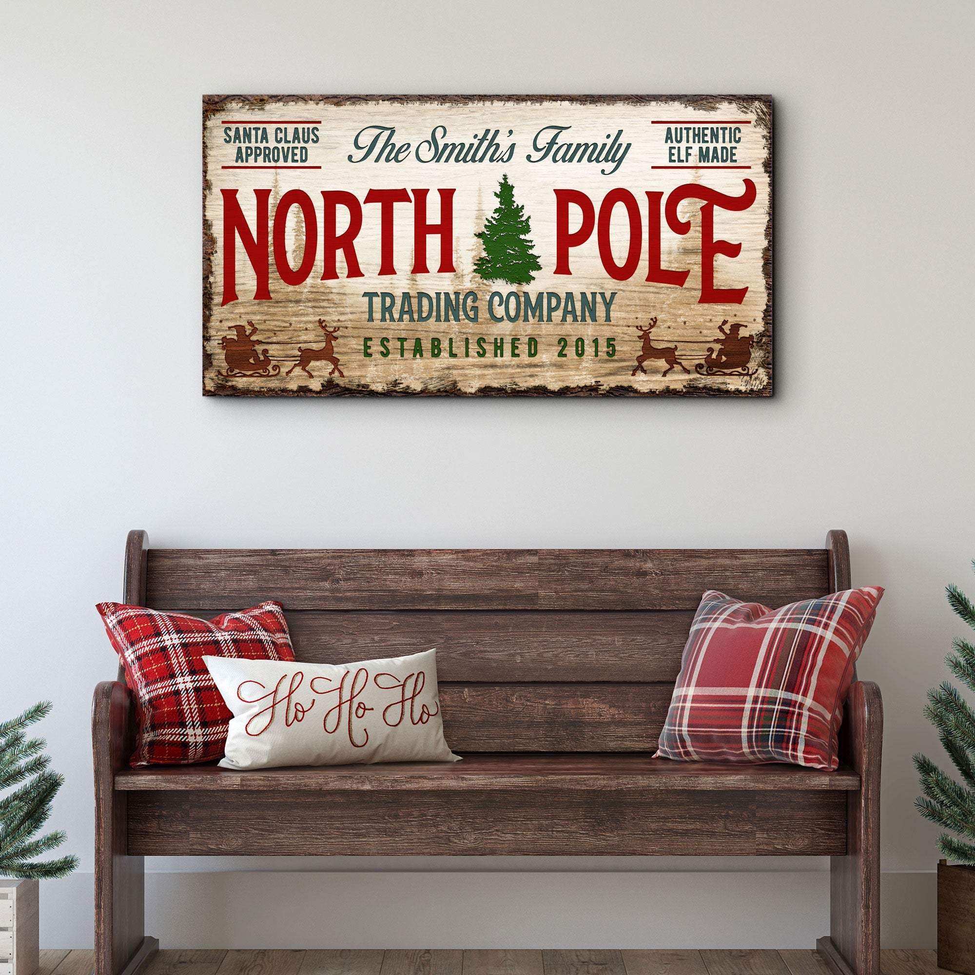 Christmas Trading Co Sign - Tailored Canvases - Flyclothing LLC