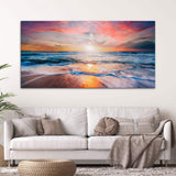 Sunrise Over The Horizon Canvas Wall Art - Tailored Canvases - Flyclothing LLC