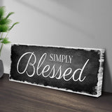 Simply Blessed Sign - Tailored Canvases - Flyclothing LLC