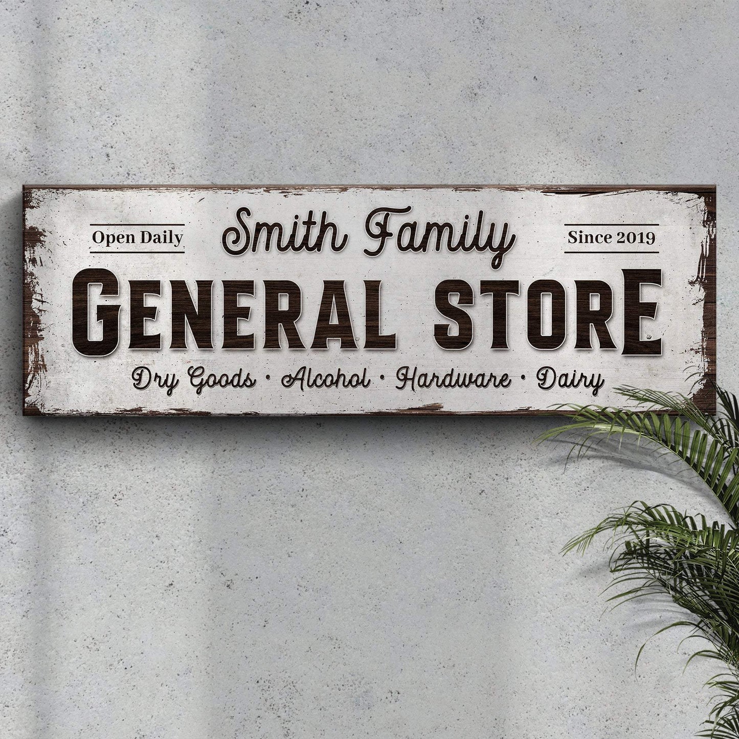 Family General Store Sign - Tailored Canvases - Flyclothing LLC